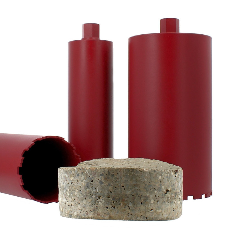 Couronne diamant Ø 89 mm pour carotteuse